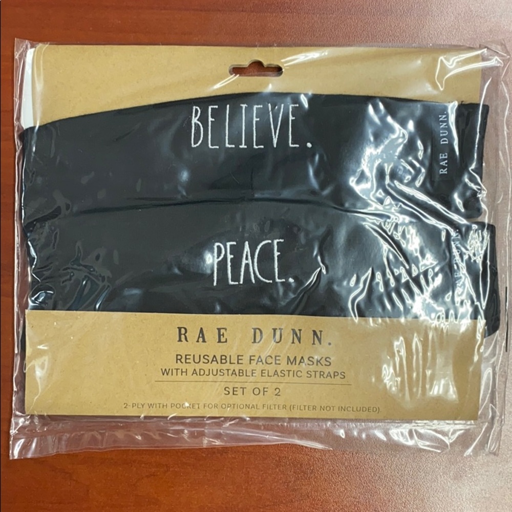 Rae Dunn. Reusable Face Masks